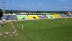 Confederação Brasileira de Futebol vistoria Estádio Aluízio Ferreira em...
