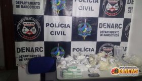 Denarc da Capital apreende grande quantidade de Cocaína no Bairro Mariana