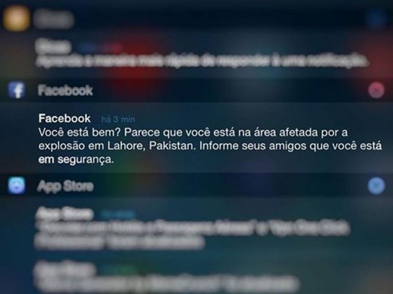 Facebook erra localidades de 'status de segurança' de ataque no Paquistão