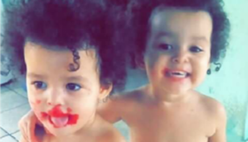 Família pede doação de sangue à gêmea atropelada por trator em Ariquemes