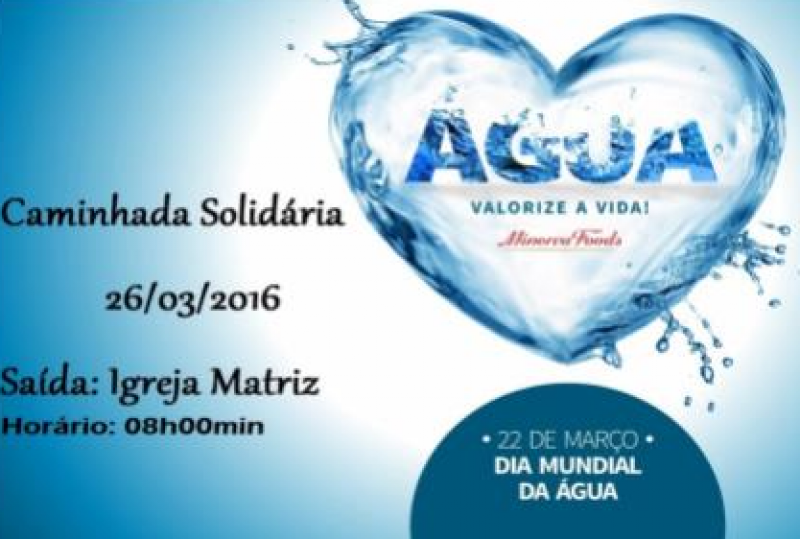 Grupo Minerva realiza Caminhada Solidaria do Dia Mundial da Água