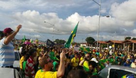 Manifestação em Porto Velho reuniu 10 mil, diz Polícia Militar