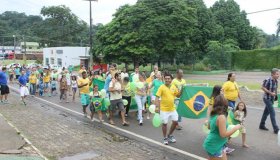 Pista da BR-364 é fechada no protesto de Ouro Preto do Oeste