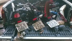 PM recupera nove motos e dois carros em Guajará-Mirim