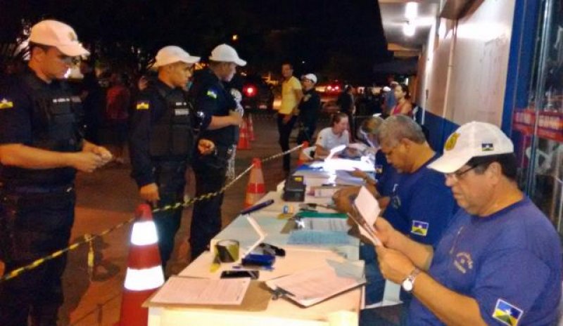 Rolim de Moura: Cinco motoristas foram presos neste fim de semana em blitz da Lei Seca