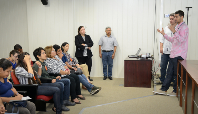 Alunos do curso de Tecnologia do IFRO conhecem estrutura da TI do TRT14