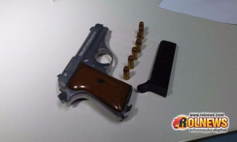 Cacoal:Polícia Civil prende engenheiro ambiental de Parecis por porte ilegal de arma