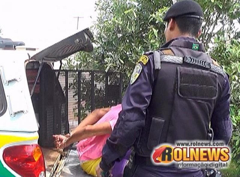 Menor é detido com moto furtada no bairro Jardim Clodoaldo, em Cacoal