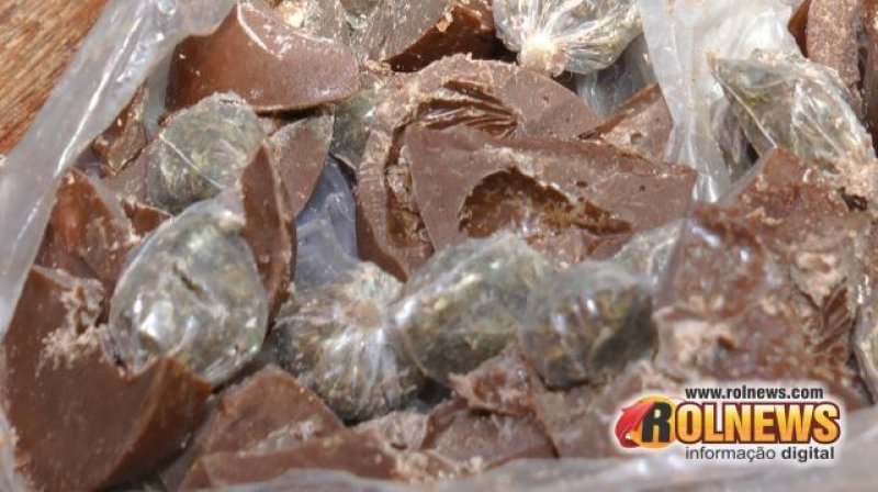 Agentes penitenciários de Cacoal apreendem Bombons recheados com maconha