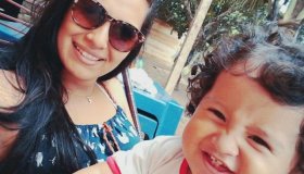 Bebê nascida em parto prematuro durante voo do Grupamento de Operações...