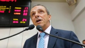 Deputado Lazinho faz leitura do relatório da CPI do Boi em Plenário