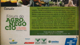 Empreendedores rurais vão elaborar documentos no Fórum do Agronegócio