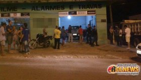 Homem de 33 anos sofre tentativa de homicídio dentro de uma loja de som em...