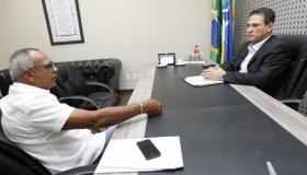 Maurão de Carvalho se reúne com ex-prefeito de Porto Velho, Carlinhos Camurça