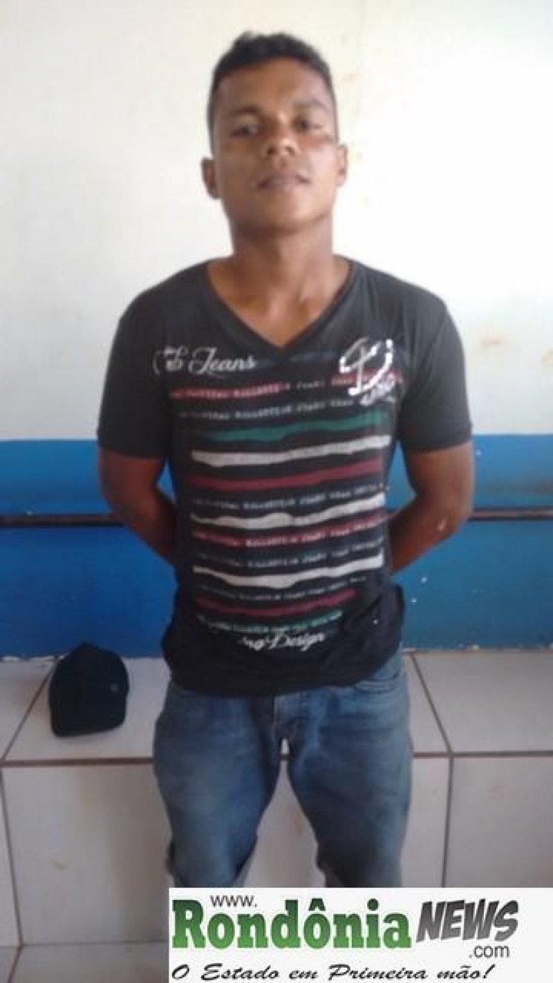 Ladrão acusado de ter roubado celular é preso em Rolim de Moura