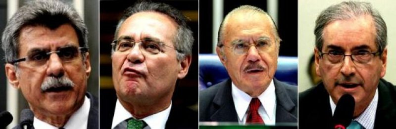 Procurador Geral pede a prisão de Renan, Cunha, Sarney e Jucá