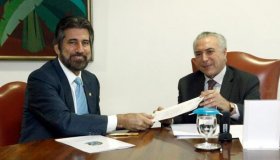 Raupp apresenta ao presidente Michel Temer reivindicações para a...