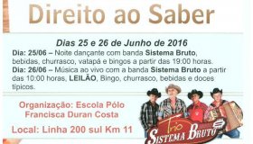 Rolim: 1º Leilão Direito ao Saber acontece neste final de semana