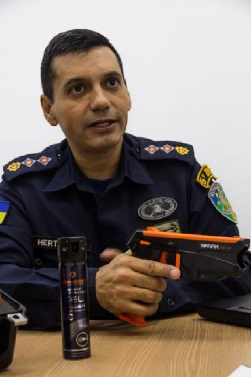 Arma de choque de baixa letalidade será utilizada em abordagem por PMs do 5º Batalhão de Porto Velho