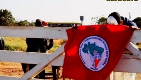 Armados, integrantes do MST invadem fazenda de Seringueiras