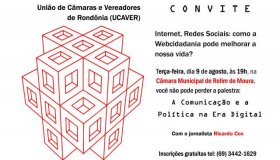 Convite: Palestra "A Comunicação e a Política na Era Digital"