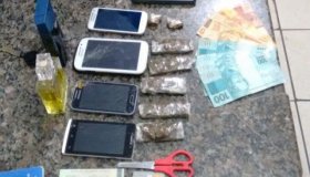 Duas pessoas foram presas em flagrante pela PM e PC de Cacoal