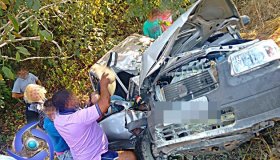 Grave acidente de trânsito na BR-364 resulta em duas mortes