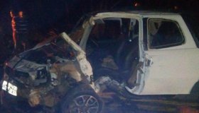 Idoso morre e cinco pessoas ficam feridas em colisão na BR-364