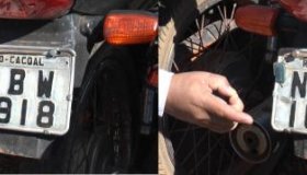 Moto furtada em Cacoal é recuperada pela PM