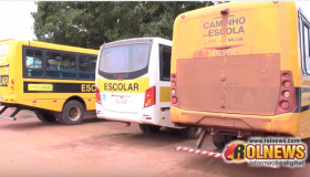 Ônibus escolares retornam na segunda-feira em Rolim de Moura