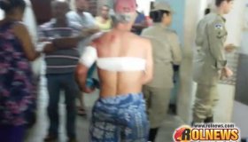 Pedreiro leva facada pelas costas em um bar no Vista Alegre, em Cacoal