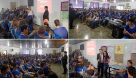 Promotor de Justiça ministra palestra em escola sobre drogas