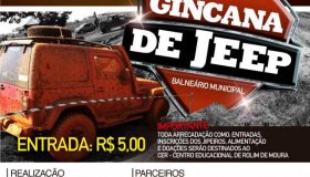 3ª Gincana de Jeep beneficente acontecerá nos dias 27 e 28 de agosto, em...
