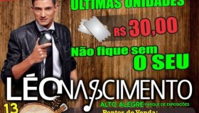 Alto Alegre – Últimos ingressos do terceiro lote para show com Léo...