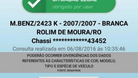 Caminhão é furtado em pátio de posto de combustíveis em Rolim de Moura