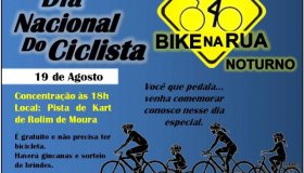 Dia do Ciclista é comemorado nesta sexta-feira em Rolim de Moura