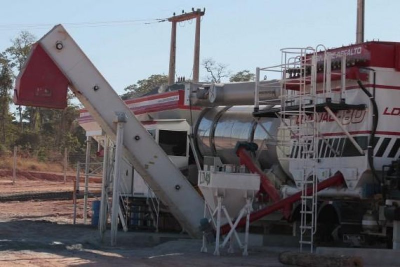 Inaugurada em Rolim de Moura quarta usina de asfalto quente, que vai atender região da Zona da Mata