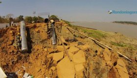 Queda de barranco às margens do Madeira paralisa 20 obras estaduais