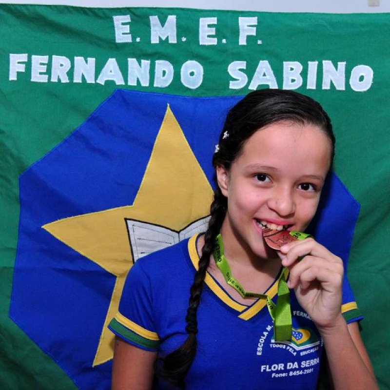 Alto Alegre dos Parecis: Aluna conquista medalha para município em prova da OBMEP