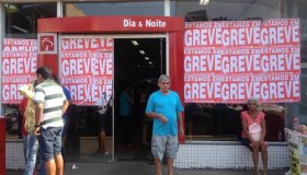 Bancos de RO completam sete dias em greve com 106 agências fechadas