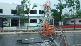 Informe da Divisão de Meteorologia do Sipam de Porto Velho sobre as rajadas de...
