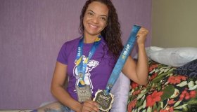 Jiujiteira rondoniense volta do Mundial em Las Vegas com medalha de prata