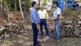 Maurão e Confúcio conhecem projeto de integração do pirarucu e cacau