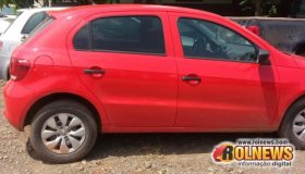 Cacoal:PM prende funcionário de um lavador de carros com um Gol furtado