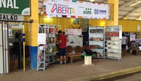 Projeto leva Biblioteca Aberta a terminal de ônibus de Porto Velho