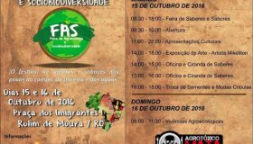 Rolim recebe Feira de Agroecologia e Sociobiodiversidade neste sábado, 15