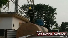 Rolim:Tanque de gasolina é incendiado ao lado de posto de gasolina e próximo...