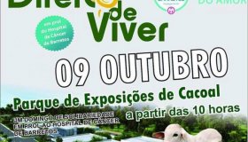 Será realizada a 5ª edição do Leilão Direito de Viver neste domingo em...