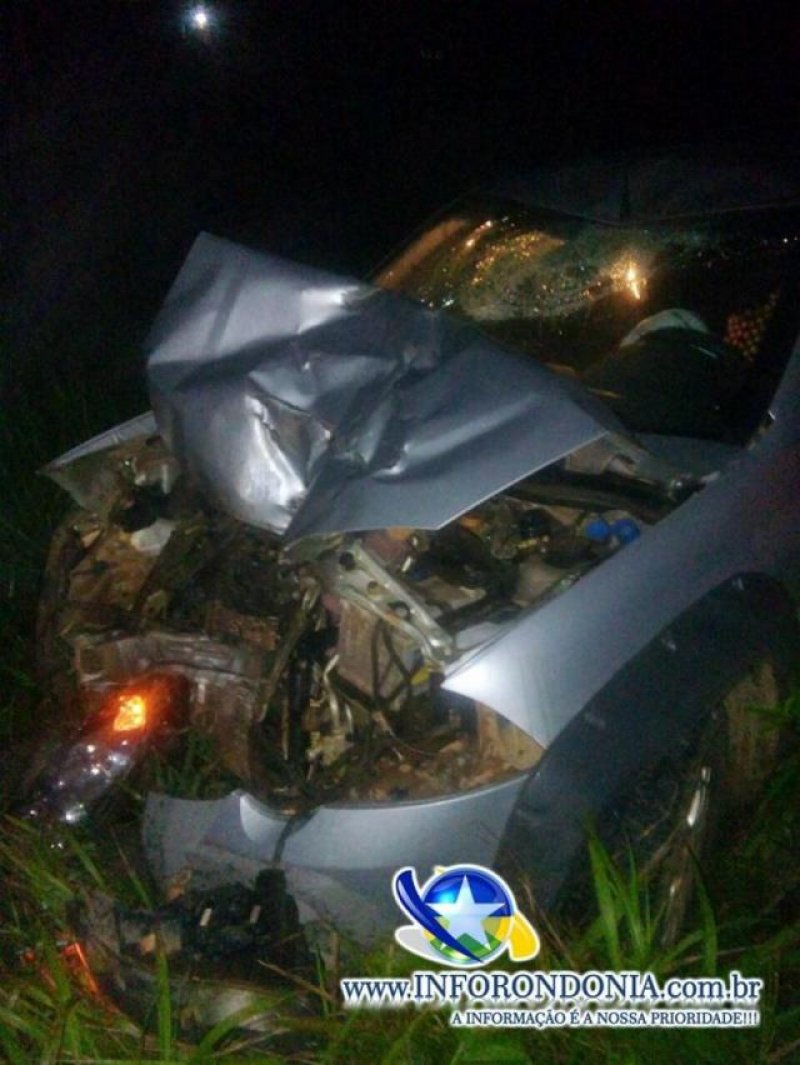 Jovem perde a vida após colidir frontalmente com veículo em Nova Brasilândia