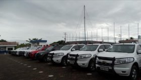 Rondônia recebe viaturas por ter enviado policiais para a segurança nas...